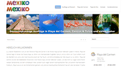 Desktop Screenshot of mexiko-mexiko.de