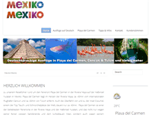 Tablet Screenshot of mexiko-mexiko.de